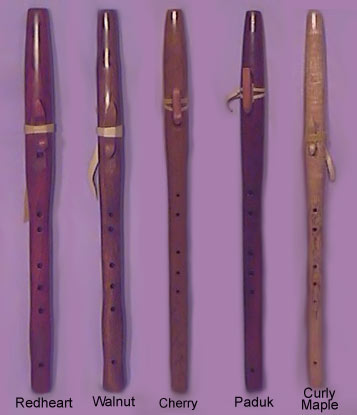 types of flutes